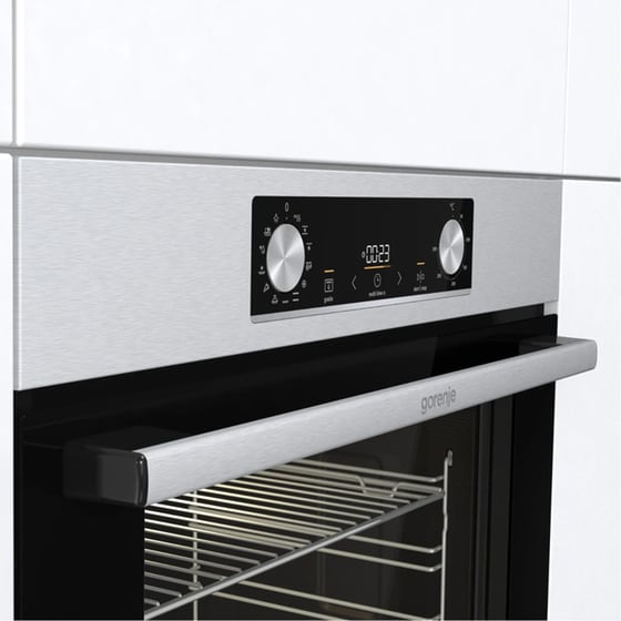 GORENJE BO6737E02X & GI641BS 77 Lt Inox Eντοιχιζόμενο Σετ Φούρνος και Εστία image 3