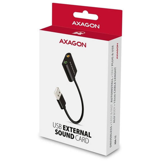 Κάρτα Ήχου Axagon ADA-12 USB 2.0 image 1