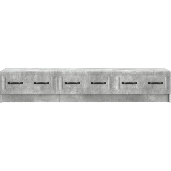 Έπιπλο Τηλεόρασης VidaXL 147x34.5x27 cm - Γκρι Σκυροδέματος image 5