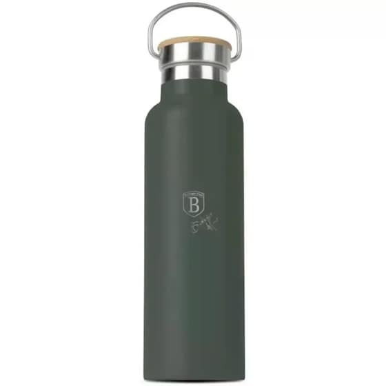 Μπουκάλι Θερμός Berlinger Haus Ανοξείδωτο Matt Green 600ml image 2