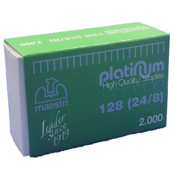 Σύρματα Συρραπτικού Maestri Platinum 128 2000T image 0