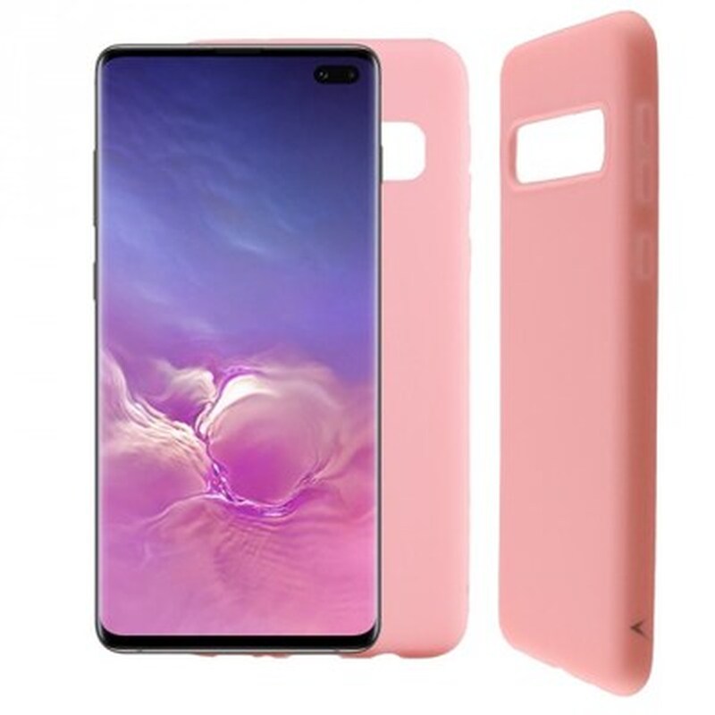 Θήκη Samsung Galaxy S10+ - Volte-Tel Slimcolor - Διάφανο Ροζ VOLTE-TEL