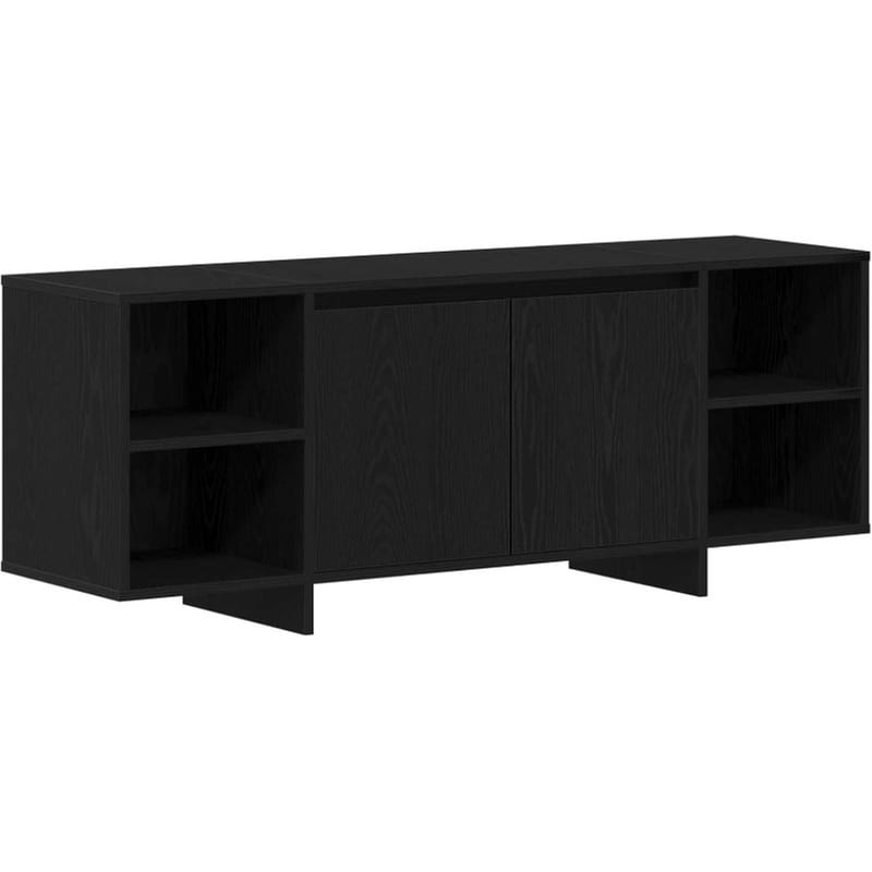 Έπιπλο Τηλεόρασης VidaXL 130 x 35 x 50 cm - Μαύρη Δρυς