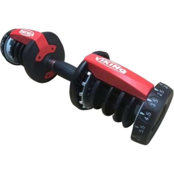Αλτήρας Viking Iron Flex Reloaded V-2 24kg Ρυθμιζόμενος με Δίσκους 2.5 - 24 kg & Βάση image 1
