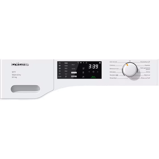 MIELE WTD160 με WiFi 8/5 kg 1.500 Στροφές με WiFi Λευκό Πλυντήριο Στεγνωτήριο image 2