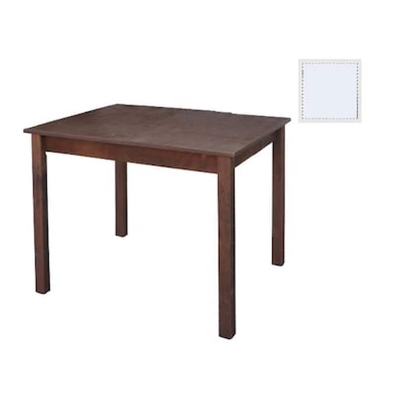Τραπέζι Ταβέρνας 80×120 Επιφάνεια Κπ Εμποτισμένο Λευκό Λυόμενο C9583