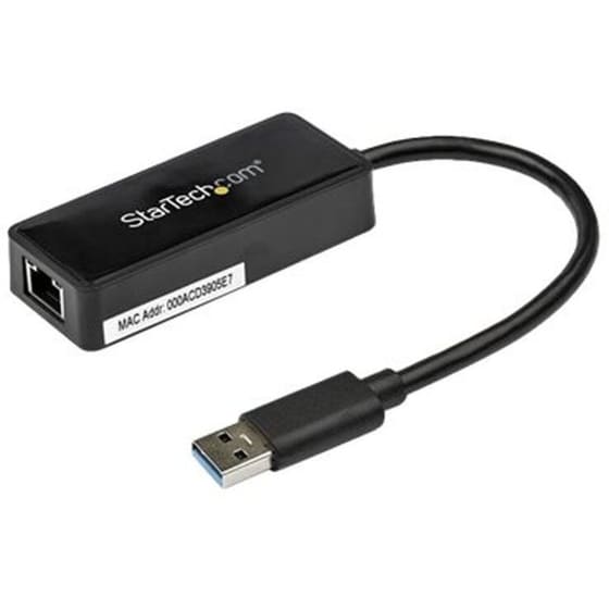 StarTech USB 3.0 SuperSpeed σε Gigabit Ethernet Αντάπτορας Δικτύου USB με Θύρα USB 10/100/1000Mbps image 0