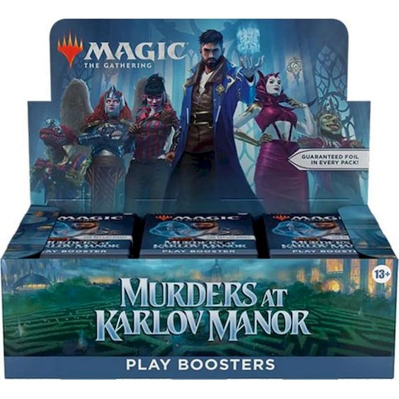 WIZARDS OF THE COAST Magic The Gathering Play Booster Box (36 Boosters) - Murders At Karlov Manor