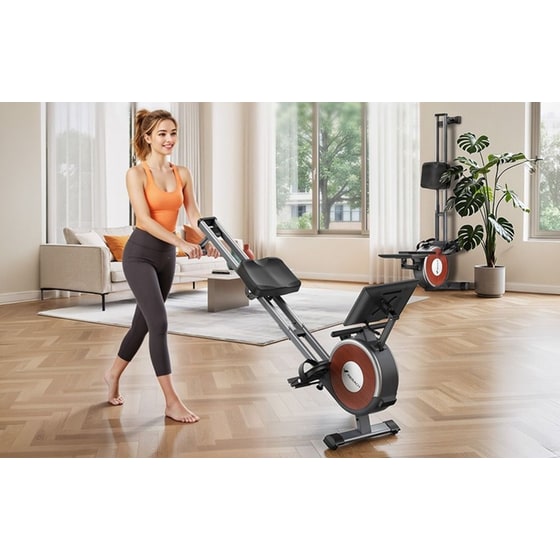 MERACH MR-R02B10 Κωπηλατική για Χρήστες έως 158 kg Μαύρο image 2