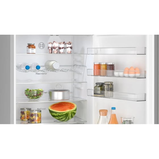 BOSCH KGN497ICT Full No Frost 440 Lt Brushed Steel Antifinger Ψυγειοκαταψύκτης image 3
