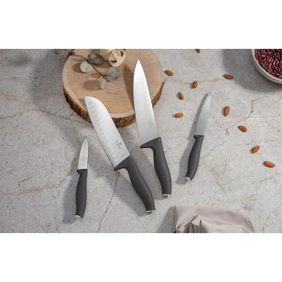 Σετ Μαχαίρια Berlinger Haus Anthracite Collection από Ανοξείδωτο Ατσάλι 4 Τμχ image 1