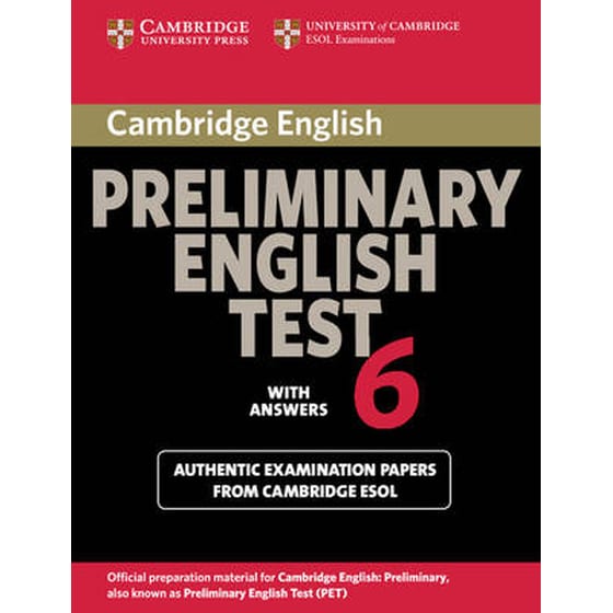 Cambridge Preliminary English Test 6 Student's Book with answers image 0