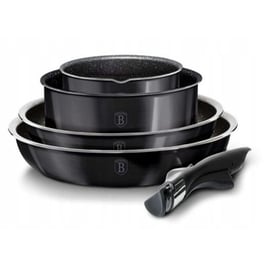 Σετ Μαγειρικά Σκεύη BERLINGER BH8271BD 7 τμχ Μαύρο