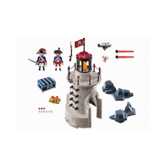 PLAYMOBIL Φάρος με Στρατιώτες (6680) image 1