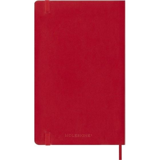 Ημερολόγιο Εβδομαδιαίο Moleskine 2026 12Μ Large Scarlet Red Soft image 2
