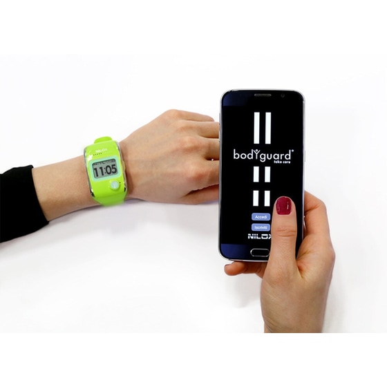 Activity Tracker Nilox Bodyguard Πράσινο (Lime) image 3