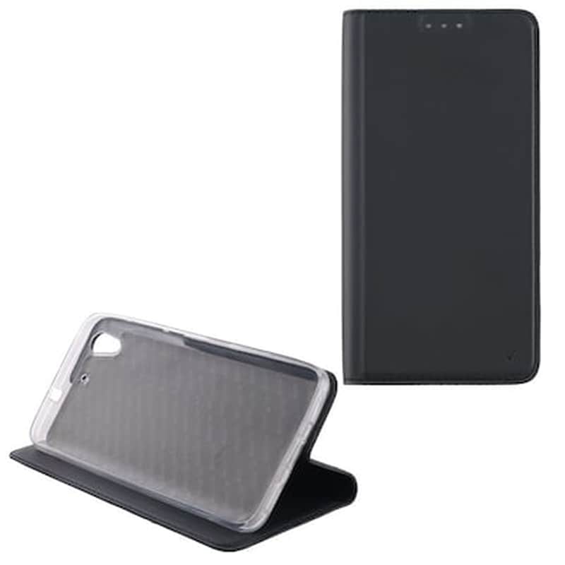 Θήκη Huawei Nova Smart - Volte-Tel Magnet Book Stand - Dark Grey