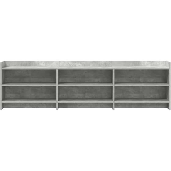 Έπιπλο Τηλεόρασης VidaXL 168 x 33 x 47 cm - Γκρι Σκυροδέματος image 3
