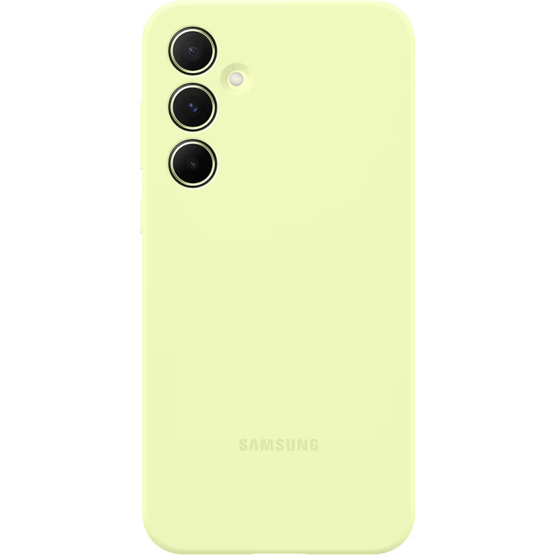 SAMSUNG Θήκη Samsung Galaxy A55 5G - Samsung Silicone Case - Lime