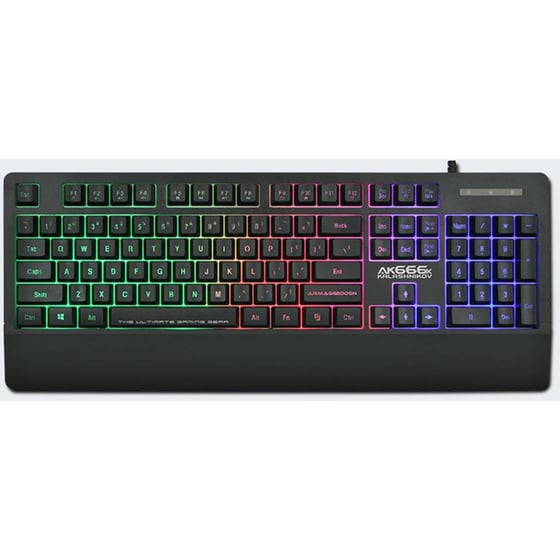 Armaggeddon AK-666X Gaming Ενσύρματο Πληκτρολόγιο με LED φωτισμό (US) image 0