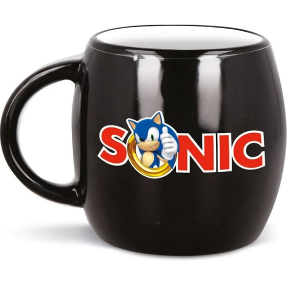 Κούπα Stor Sonic Globe Κεραμική 385 ml - Μαύρο image 1