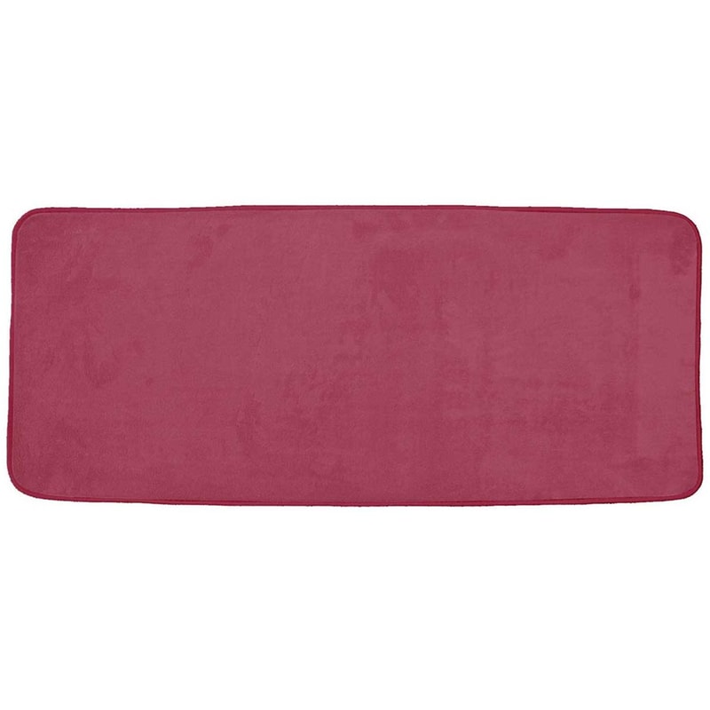 SPITISHOP Πατάκι Μπάνιου Spitishop L-c Vitamine Framboise 1801714 από Πολυεστέρα 50x120cm - Φούξια