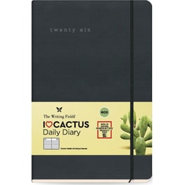 Ημερολόγιο Ημερήσιο 2026 The Writing Fields I Love Cactus 3400 Black Shadow