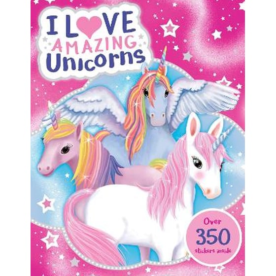 I Love Amazing Unicorns Sticker Activity Book image 0