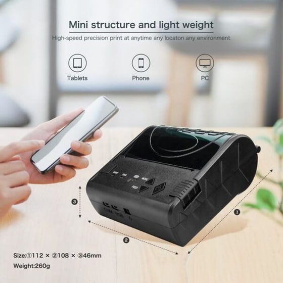 NETUM Thermal NT-8003DD Θερμικός Εκτυπωτής Διπλής Όψης image 4