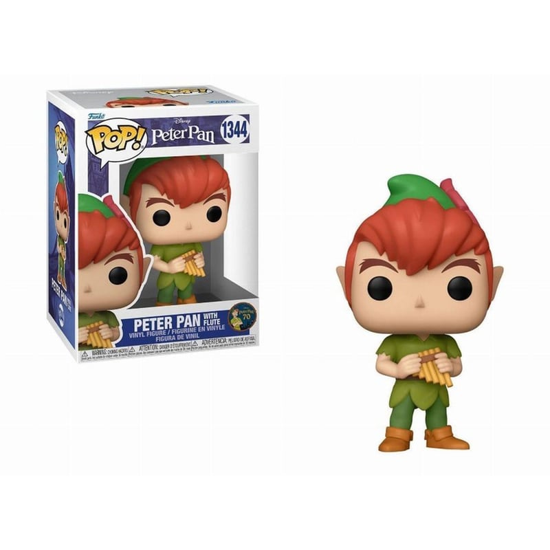 FUNKO Funko Pop! Disney - Peter Pan 70th Anniversary - Peter Pan with Flute #1344