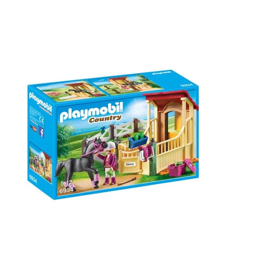 PLAYMOBIL® Αραβικό Άλογο Απαλούζα με Σταύλο (6934) image 1