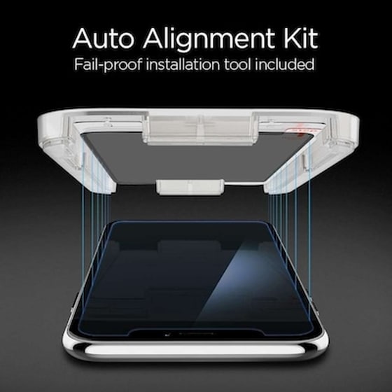 Προστατευτικό οθόνης Apple iPhone 11 - Spigen Tempered Glass Alm Privacy image 1