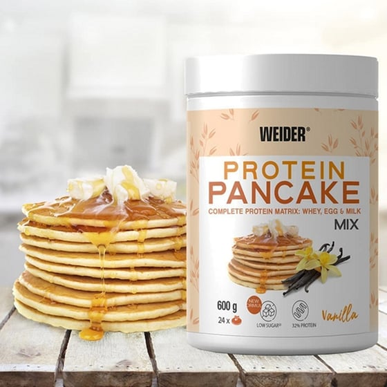Πρωτεΐνη Weider Pancake Βανίλια - 600g image 1