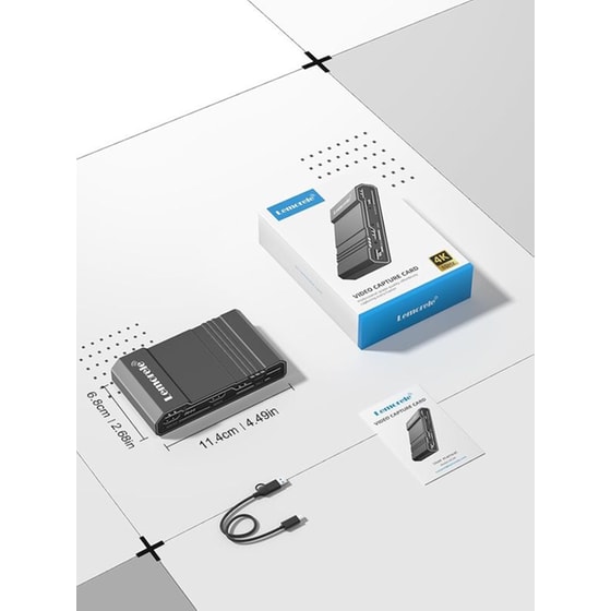 Lemorele AC09 Capture Card για PC - Μαύρο image 2