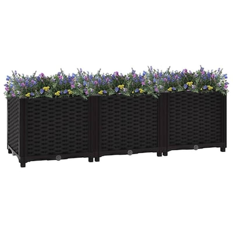 Vidaxl Ζαρντινιέρα 120 X 40 X 38 Εκ. Από Πολυπροπυλένιο VIDAXL