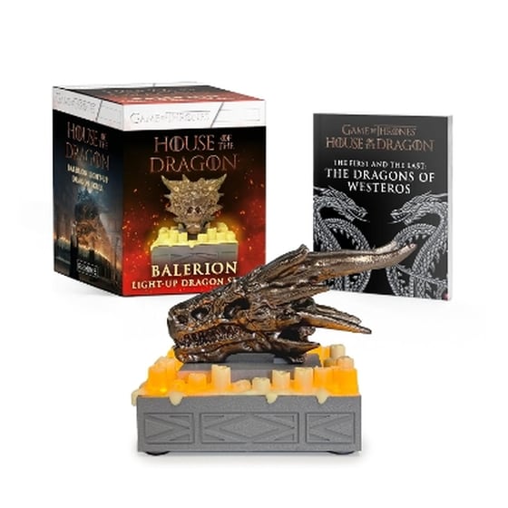 House of the Dragon: Balerion Light-Up Dragon Skull image 0