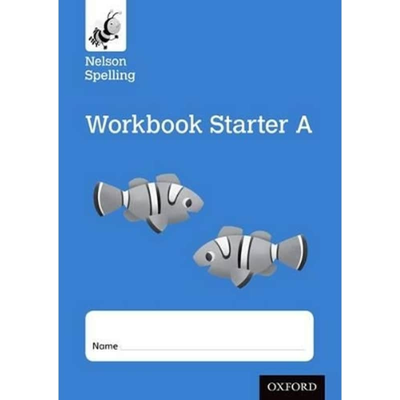 Nelson Spelling Workbook Starter A Reception/P1 (Blue Level) x10