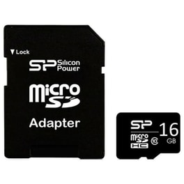 Silicon Power Sp016gbsth010v10sp Memory Card 16GB MicroSDHC Class 10 UHS-I