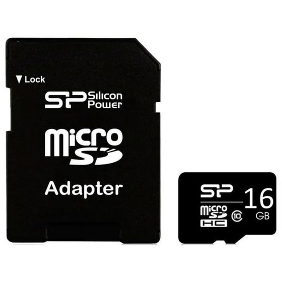 Silicon Power Sp016gbsth010v10sp Memory Card 16GB MicroSDHC Class 10 UHS-I image 0