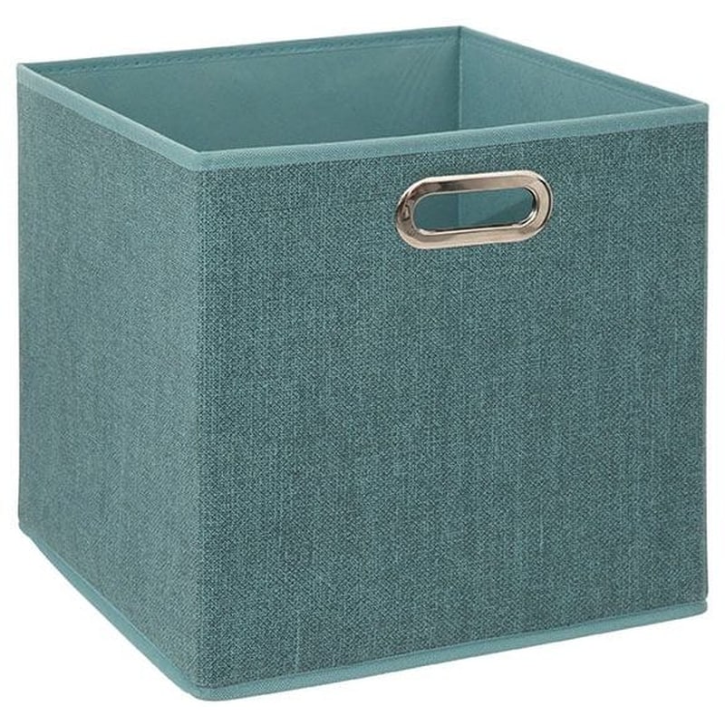 SPITISHOP Κουτί Αποθήκευσης F-V 138885n Χάρτινο 31x31cm - Πετρόλ