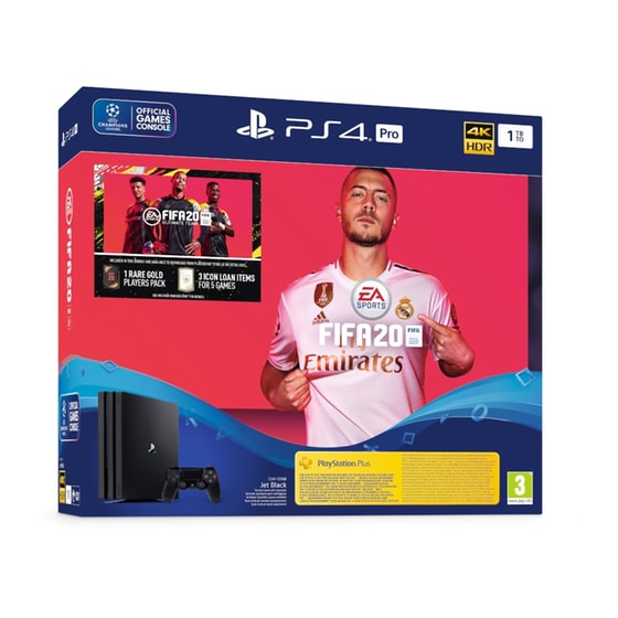 Sony PlayStation 4 Pro - 1TB & Fifa 20 image 0