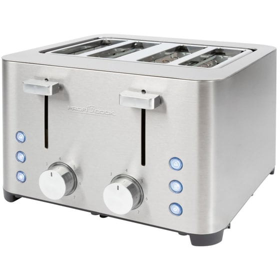 PROFICOOK PC-TA 1252  4 Θέσεων 1500W Inox Φρυγανιέρα image 0