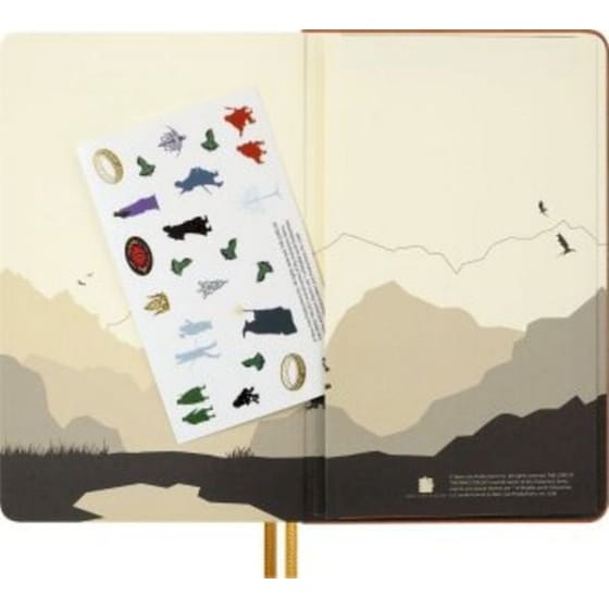 Premium Gift Box Moleskine x The Lord of the Rings με Σημειωματάριο και 2 Μολύβια image 4