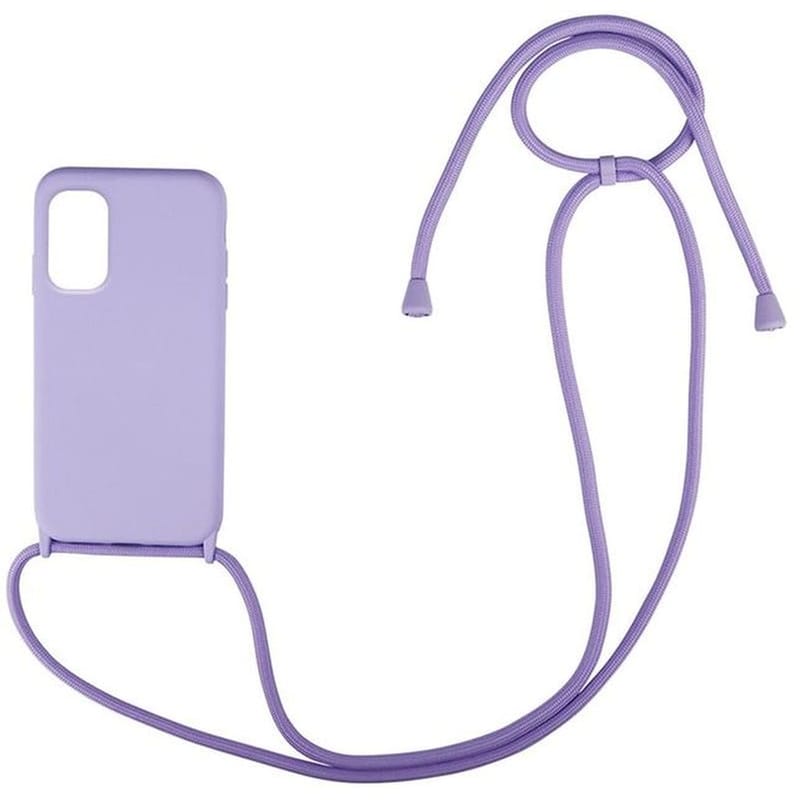 SONIQUE Θήκη Xiaomi Poco F3/Poco Mi 11i - Sonique Carryhang Με Κορδόνι - Λιλά