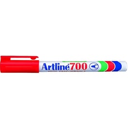 Μαρκαδόρος Ανεξίτηλος Artline Κόκκινο 0.7 mm