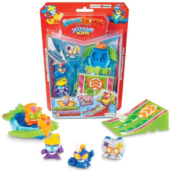AS Company Φιγούρες Superthings Kazoom Kids - 4 Φιγούρες με Αξεσουάρ (Διάφορα Σχέδια) image 9