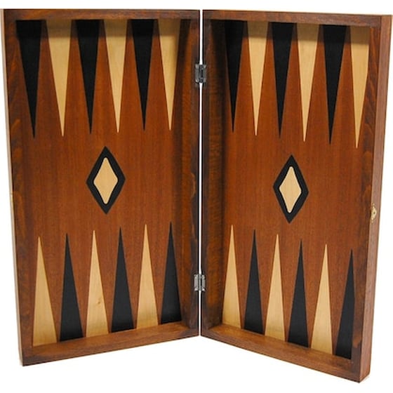 Τάβλι - Σκάκι Καπλαμάς Μαόνι 38 X 38 Cm Giannakouras 501503 image 0