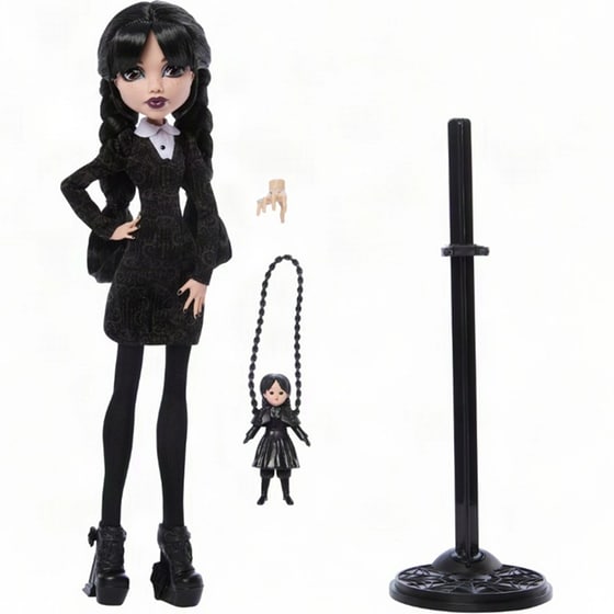 Κούκλα Monster High - Wednesday image 4