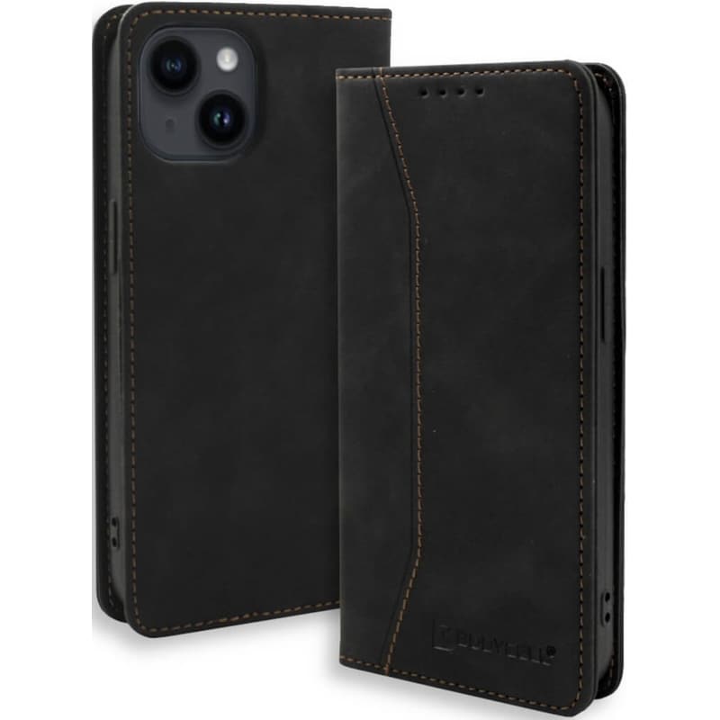 Θήκη Apple iPhone 15 Plus - Bodycell Wallet Case - Black