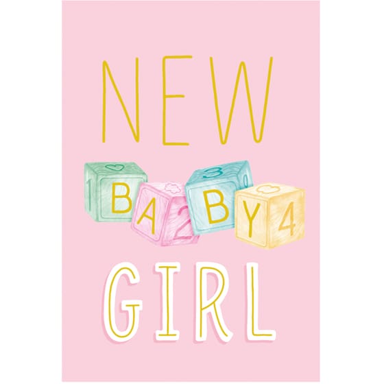 Ευχετήρια Κάρτα Legami New Baby Girl - 11.5x17cm image 0
